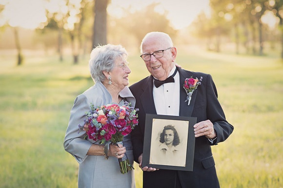 Celebraron 70 años de matrimonio con las fotos que nunca se habían sacado - 3