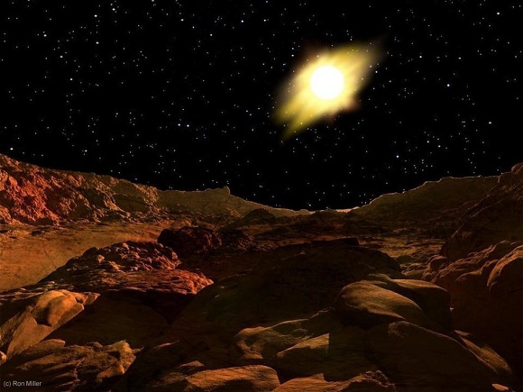 Veja imagens de como seria o sol visto de outros planetas - 1