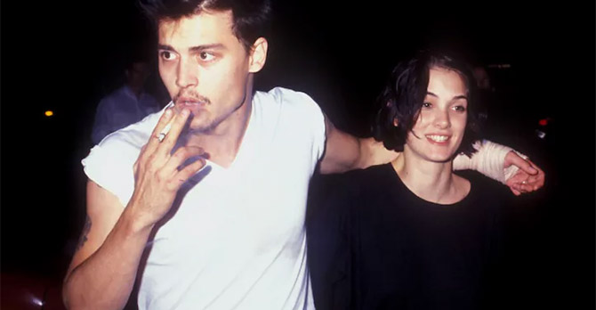 Johnny Depp e Winona Ryder
