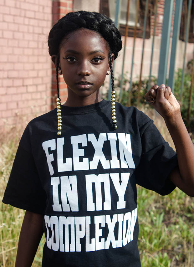 Garota cria sua própria marca de roupas para combater racismo - 2