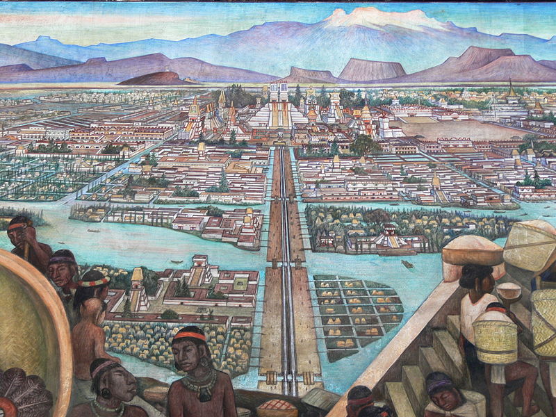 Resultado de imagen de ¿CÓMO ERA TENOCHTITLAN, LA CAPITAL DEL IMPERIO AZTECA. ?